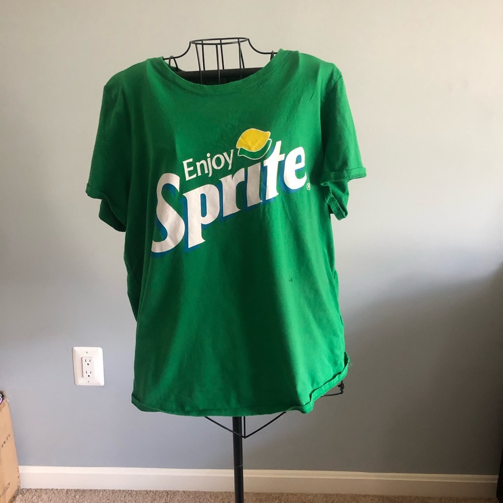 Green Enjoy Sprite Shirt